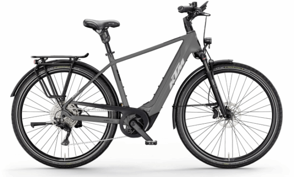 KTM MACINA STYLE 820 XL, 11 Gang Kettenschaltung, Herrenfahrrad, Diamant, Modell 2025, 28 Zoll 63 cm machine grey matt (silver+black)