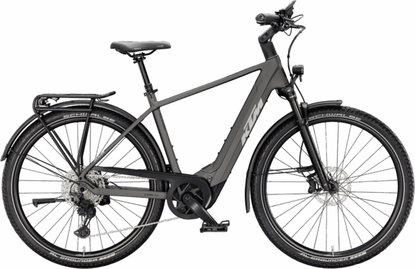 KTM MACINA GRAN 810, 11 Gang Kettenschaltung, Herrenfahrrad, Diamant, Modell 2025, 29 Zoll 46 cm machine grey matt (silver+black)