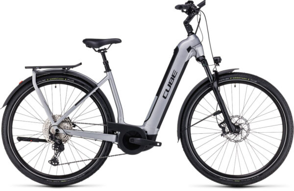 Cube Kathmandu Hybrid SLX 750 polarsilver´n´black 28" 750 Wh Wave