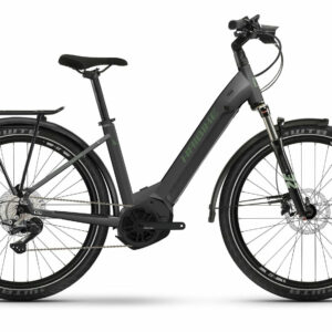 Haibike Trekking 7 gloss anthrazit/metal olive 2022 27,5" 630 Wh Wave