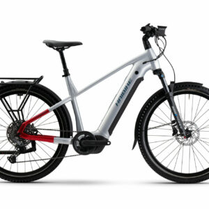 Haibike TREKKING 7 soft grey/red/blue glänzend 2025 27,5" 800 Wh Diamant