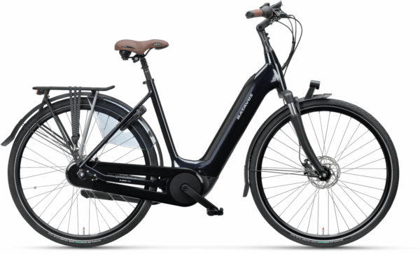 Batavus Finez E-go® Power (625 Wh), 8 Gang Nabenschaltung, Damenfahrrad, Wave, Modell 2023, 28 Zoll 53 cm imperial blue