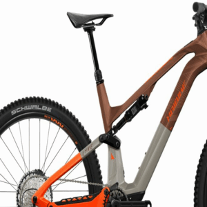 HAIBIKE LYKE CF 10 (430 Wh), 12 Gang Kettenschaltung, Herrenfahrrad, Diamant, Modell 2024, 29 Zoll 50 cm leather/orange