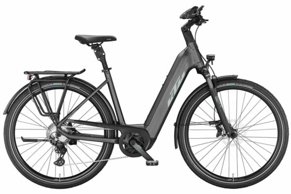 KTM MACINA STYLE 730 black matt (grey+orange) 2023 28" 750 Wh Wave