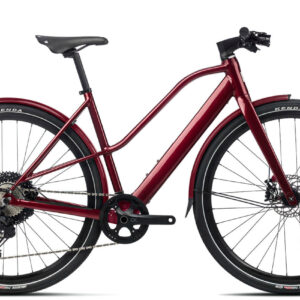 Orbea VIBE MID H10 MUD - 28 Zoll 248Wh 12K Trapez - Metallic Dark Red