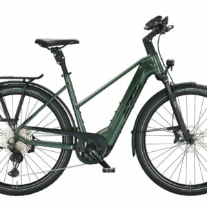 KTM MACINA STYLE 720 moss grey (black+orange) 28" 750 Wh Trapez