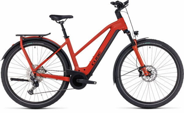 Cube Kathmandu Hybrid EXC 750 red´n´black 28" 750 Wh Trapez