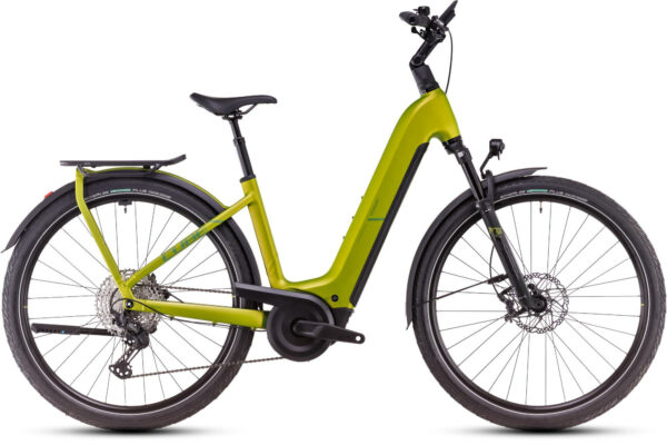 Cube Kathmandu Hybrid EXC 800 lizard and juniper 2025 28" 800 Wh Wave