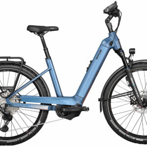 KETTLER QUADRIGA TOWN & COUNTRY PRO AB - 27.5 Zoll 750Wh 11K Wave - modern petrol blue matt