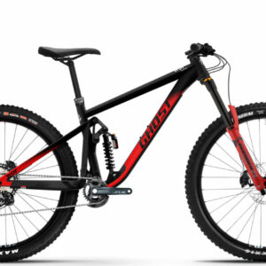 Ghost Riot EN Pro - 27.5 // 29 Zoll 12K Fully - black/marzocchi red - matt/glossy