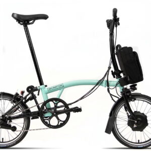 Brompton C-Line Electric Explore - Typ M - 16 Zoll 300Wh 6N Faltrad - Turkish Green