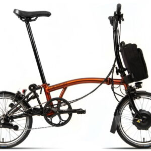 Brompton C-Line Electric Explore - Typ M - 16 Zoll 300Wh 6N Faltrad - Flame Lacquer