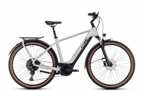 Cube Touring Hybrid Pro 625 pearlysilver´n´black 2023 28" 625 Wh Diamant