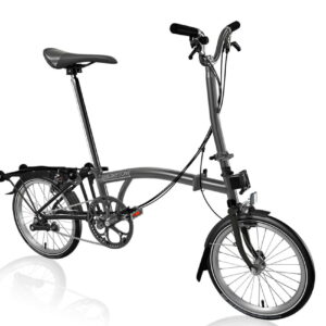 Brompton P-Line Urban - Typ H - 16 Zoll 4K Faltrad - Midnight Black