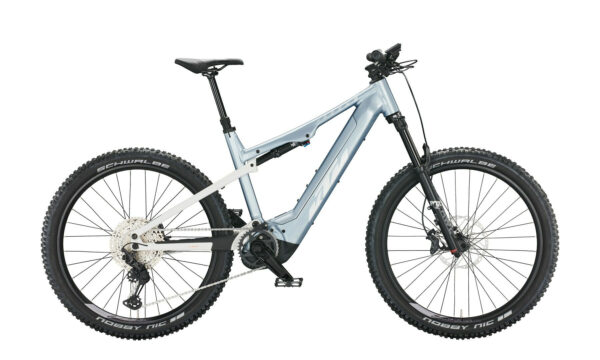 KTM MACINA LYCAN 771 GLORIOUS azzurro silver (white+rose gold) 2022 27,5" 750 Wh...