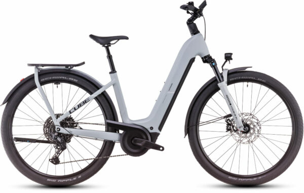 Cube Kathmandu Hybrid EX 800 haze and black 2025 28" 800 Wh Wave