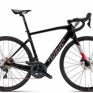 Wilier Cento 1 Hybrid - 28Zoll 250Wh 22K Diamant - black grey red glossy