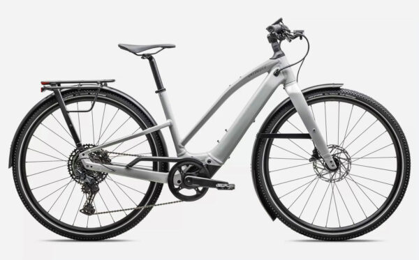 Specialized VADO SL 5.0 STEP THROUGH EQ 2 DOVE GREY/COOL GREY 2025 28" 520 Wh Tr...