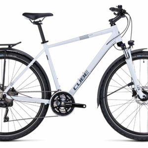 Cube Nature Pro Allroad - 28 Zoll 30K Diamant - frostwhite´n´grey