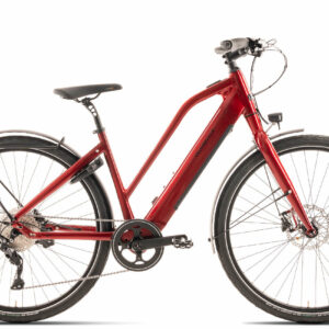 Velo de Ville 6TY Urban - 28 Zoll 430Wh 11K Trapez - Wine Red