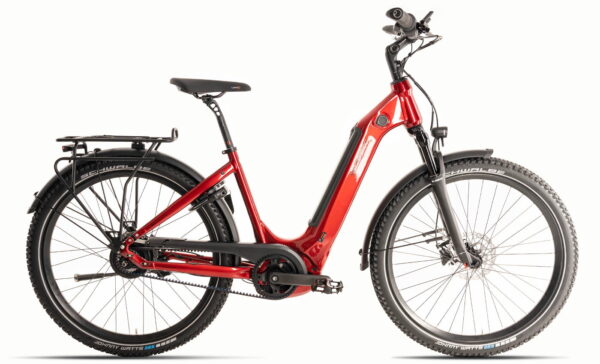 Velo de Ville SEB 990 SUV Smart Smooth - 27,5 Zoll 625Wh Enviolo Wave - Wine Red