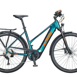 KTM MACINA SPORT 630 Green Purple Flip ( Orange Black ) 2021 28" 625 Wh Trapez