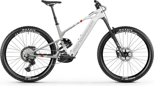 Mondraker Crafty Carbon R - 2025 - Grau/Carbon/Rot | L