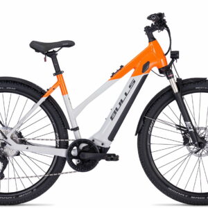 BULLS Cross Rider EVO 1 - 29 Zoll 625Wh 10K Trapez - light grey/orange