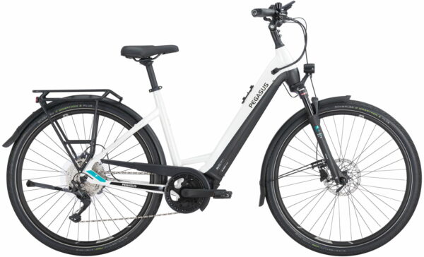 PEGASUS Premio Evo 10 Lite - 28 Zoll 750Wh 10K Wave - metallic off white
