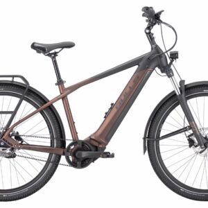BULLS Iconic EVO Belt 27.5 - 27.5 Zoll 750Wh 5N Diamant - glass christal drill brown / black matt