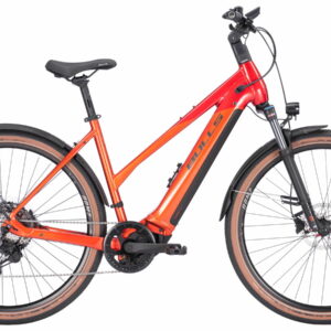 BULLS Cross Rider EVO 2 - 29 Zoll 750Wh 11K Trapez - metallic orange / chrome red