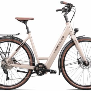 HERCULES Urbanico I-10 - 28 Zoll 410Wh 10K Wave - beige glossy