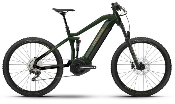Haibike AllTrail 4 27.5 matte green/metal gold/black 27,5" 630 Wh Diamant