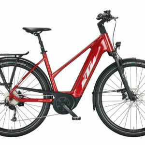 KTM MACINA TOUR P510 chrome red (silver+black) 2022 28" 500 Wh Trapez