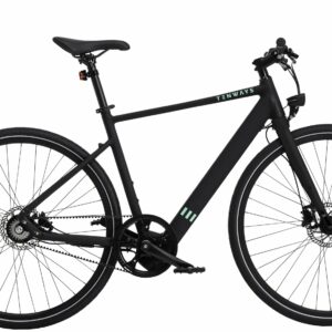 Tenways CGO600 (252 Wh), Singlespeed, Herrenfahrrad, Diamant, Modell 2022/2023, 28 Zoll 50 cm Midnight Black