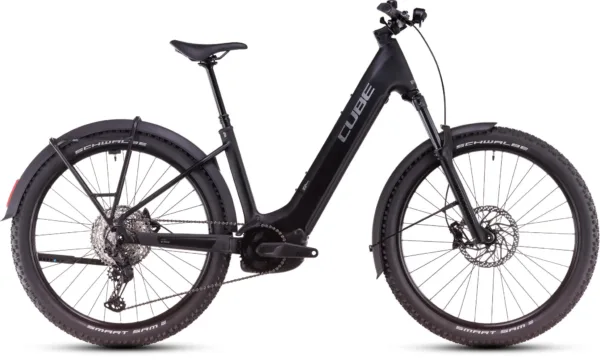 Cube Reaction Hybrid Race Allroad black Tiefeinsteiger 2025 L
