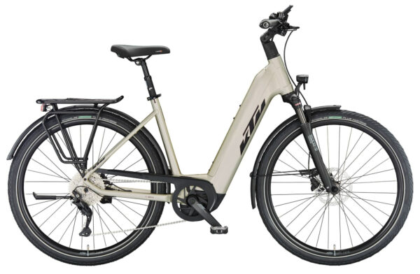 KTM Macina Style 740 champagne matt (black+orange) 28" 750 Wh Wave