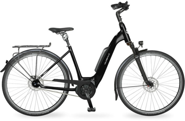 Velo de Ville AEB 400 Allround deep black, glanz 2023 28" 500 Wh Wave