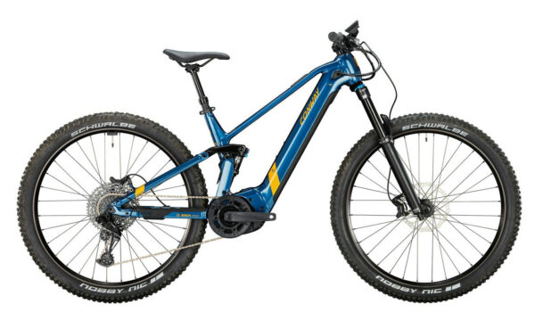 Conway Xyron S 3.9 blue metallic / orange metallic 29" 750 Wh Diamant