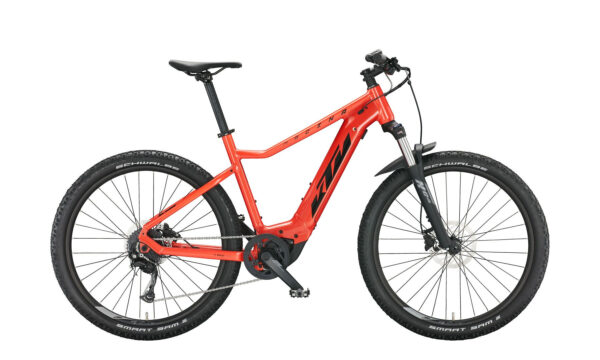 KTM MACINA RACE 572 fire orange (black+orange) 27,5" 500 Wh Diamant