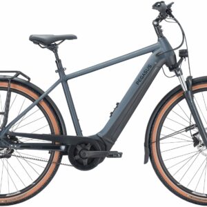 Pegasus Premio Evo 5F Belt (625 Wh), 5 Gang Nabenschaltung, Herrenfahrrad, Diamant, Modell 2024, 28 Zoll 55 cm sapphire black
