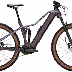 BULLS Sonic EVA TR1 29 (750 Wh), 10 Gang Kettenschaltung, Damenfahrrad, Diamant, Modell 2024, 29 Zoll 47 cm deep berry