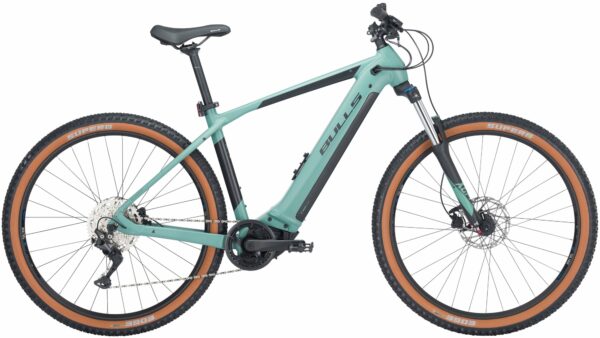 BULLS Copperhead EVO 1 29 (750 Wh), 10 Gang Kettenschaltung, Herrenfahrrad, Diamant, Modell 2024, 29 Zoll 48 cm light emerald matt