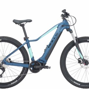 BULLS Aminga EVA 1 27,5 (500 Wh), 10 Gang Kettenschaltung, Damenfahrrad, Diamant, Modell 2024, 27,5 Zoll 48 cm dark petrol matt