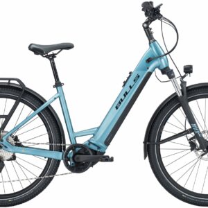 BULLS Iconic EVO 1 27,5 (750 Wh), 10 Gang Kettenschaltung, Damenfahrrad, Wave, Modell 2024, 27,5 Zoll 48 cm summit lake blue matt / summit lake blue