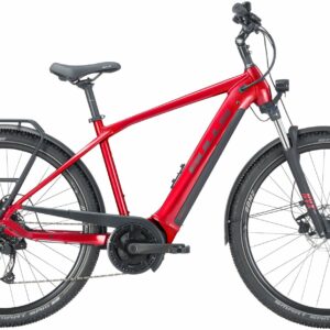 BULLS Allground EVO (750 Wh), 9 Gang Kettenschaltung, Herrenfahrrad, Diamant, Modell 2024, 29 Zoll 60 cm hyper red