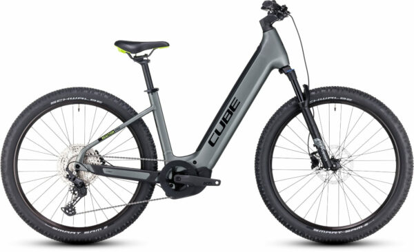 Cube Reaction Hybrid Pro 625 flashgrey´n´green 27,5" 625 Wh Wave