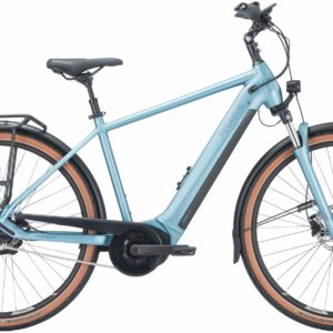Pegasus Premio Evo 5F (625 Wh), 5 Gang Nabenschaltung, Herrenfahrrad, Diamant, Modell 2024, 28 Zoll 60 cm summit lake blue