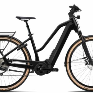 FLYER Upstreet 7.12 XC - 28 Zoll 630Wh 10K Trapez - Pearl Black Gloss