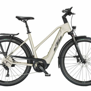 KTM MACINA STYLE 740 champagne matt (black+orange) 28" 750 Wh Trapez